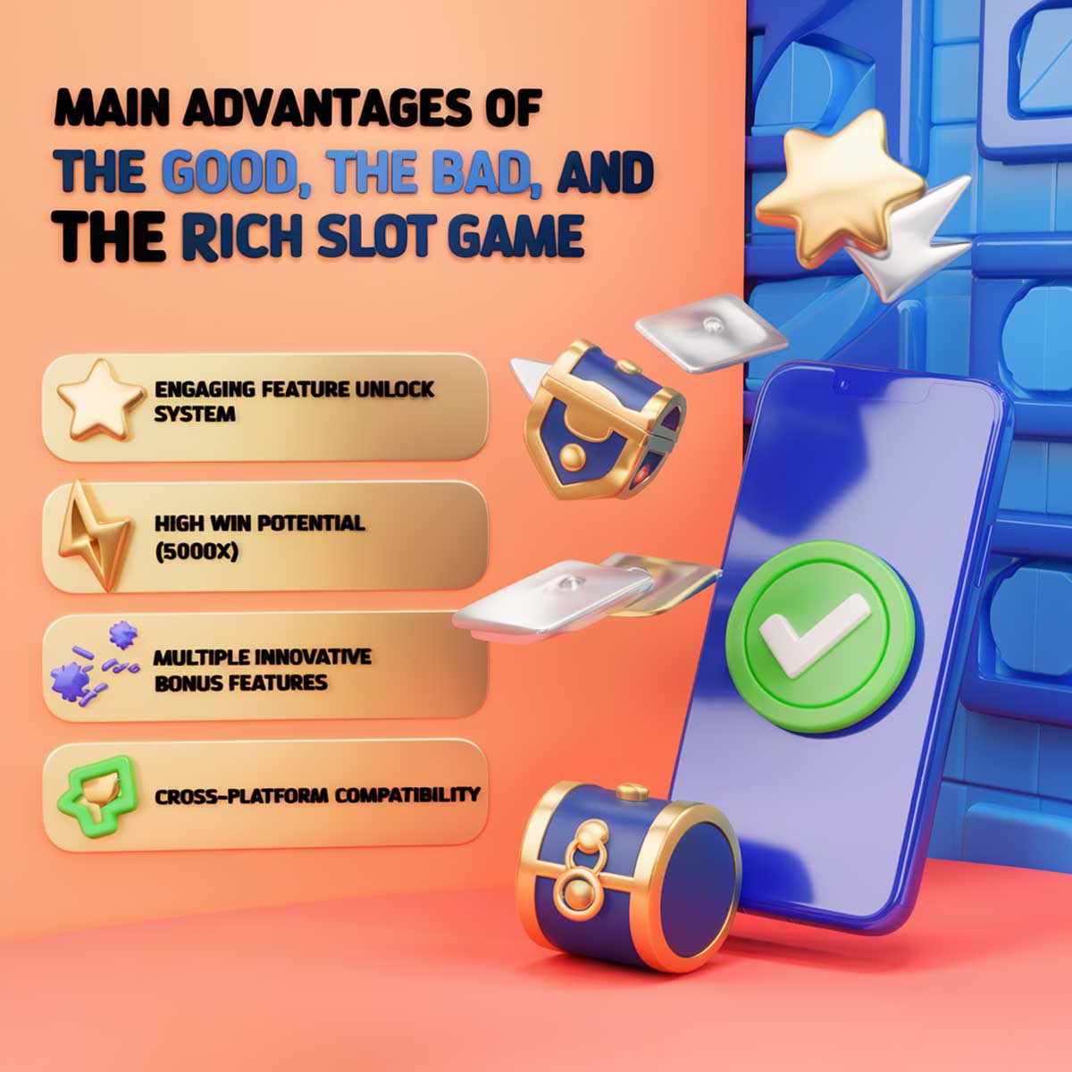 The Good, The Bad and The Rich slot machine game